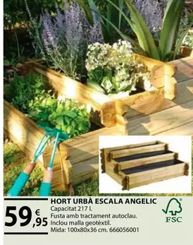 Oferta de Hort Urbà Escala Angelic por 59,95€ en Fes Més