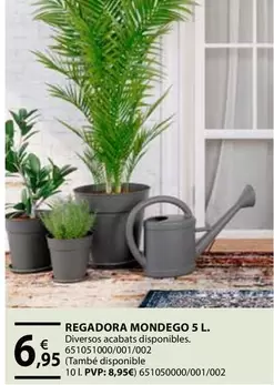 Oferta de Regadora Modego 5 L por 6,95€ en Fes Més