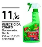 Oferta de Compo - Insecticida por 11,95€ en Fes Més