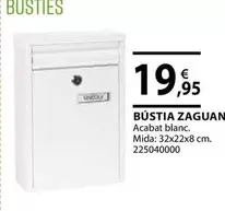 Oferta de Bústia Zaguan por 19,95€ en Fes Més