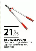 Oferta de Tisora De Podar por 21,95€ en Fes Més