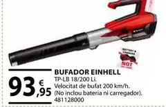 Oferta de Einhell - Bufador por 93,95€ en Fes Més