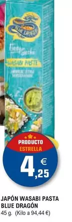 Oferta de Blue Dragon - Japón Wasabi Pasta por 4,25€ en E.Leclerc