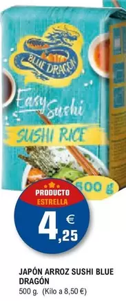 Oferta de Blue Dragon - Japón Arroz Sushi  por 4,25€ en E.Leclerc