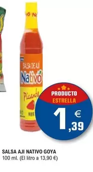 Oferta de Nativo - Salsa Aji Goya  por 1,39€ en E.Leclerc