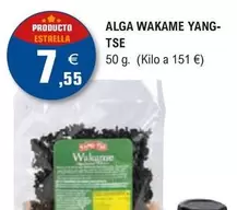 Oferta de Yang Tse - Alga Wakame por 7,55€ en E.Leclerc