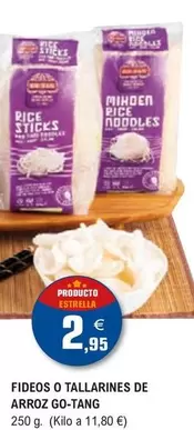 Oferta de Go-Tang - Fideos O Tallarines De Arroz  por 2,95€ en E.Leclerc