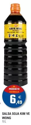 Oferta de Kim Ve Wong - Salsa Soja Kim por 6,49€ en E.Leclerc