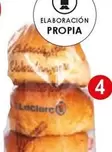 Oferta de Hamburguesa Brioche 4 Und por 2,99€ en E.Leclerc