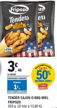 Oferta de Fripozo - Tender Cajun O BBQ por 3,45€ en E.Leclerc
