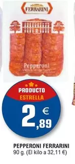 Oferta de Ferrarini - Pepperoni por 2,89€ en E.Leclerc