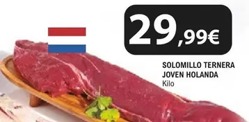 Oferta de Solomillo Ternera Joven Holanda por 29,99€ en E.Leclerc