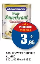 Oferta de Stollenwerk - Chucrut Al Vino por 3,95€ en E.Leclerc