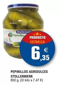 Oferta de Stollenwerk - Pepinillos Agridulces por 6,35€ en E.Leclerc