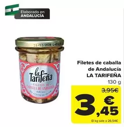 Oferta de Filetes De Caballa De Andalucia por 3,45€ en Carrefour