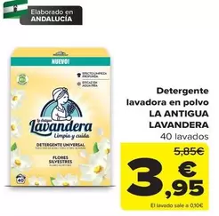Oferta de LeA - Detergente Lavadora En Polvo por 3,95€ en Carrefour
