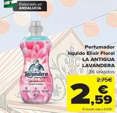 Oferta de Lavandera - Perfumador liquido elixir floral por 2,59€ en Carrefour