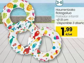 Oferta de Intex - Flotador Infantil por 1,99€ en Eroski