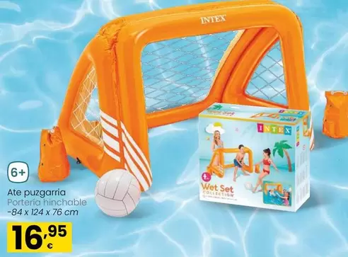 Oferta de Portería Hinchable por 16,95€ en Eroski