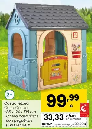 Oferta de Feber - Casa Casual por 99,99€ en Eroski
