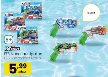 Oferta de Xshot - FFS Lanzadora Nano  por 5,99€ en Eroski