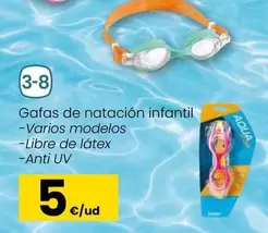 Oferta de Intex - Gafas De Natación Infantil por 5€ en Eroski