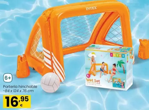 Oferta de Portería Hinchable por 16,95€ en Eroski