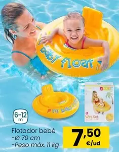 Oferta de Flotador Bebé por 7,5€ en Eroski