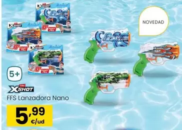 Oferta de Xshot - FFS Lanzadora Nano  por 5,99€ en Eroski