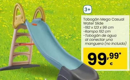 Oferta de Feber - Tobocán Mega Casual Water Slide por 99,99€ en Eroski