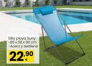 Oferta de Silla Playa Suny  por 22,9€ en Eroski
