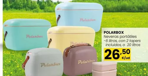 Oferta de Polarbox - Neveras Portátiles por 26,5€ en Eroski