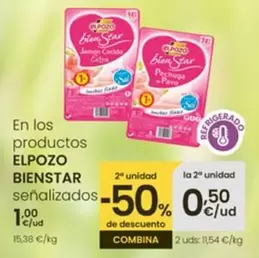 Oferta de El Pozo - En Los Productos por 1€ en Eroski