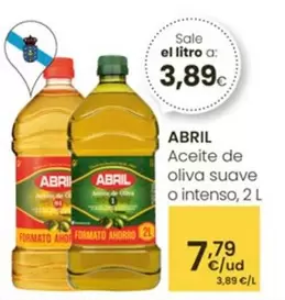 Oferta de Abril - Aceite De Oliva Suave O Intenso por 7,79€ en Eroski