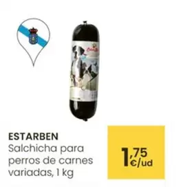 Oferta de Estarben - Salchicha Para Perros De Carnes por 1,75€ en Eroski
