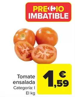 Oferta de Tomate Ensalada por 1,59€ en Carrefour
