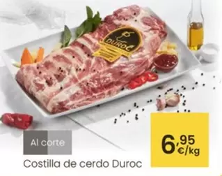 Oferta de Coren - Costilla De Cerdo Duroc por 6,95€ en Eroski