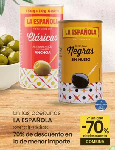 Oferta de La Española - En Las Aceitunas en Eroski