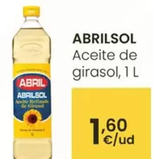 Oferta de Abrilsol - Aceite De Girasol por 1,6€ en Eroski