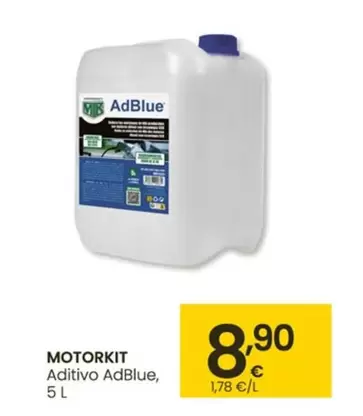 Oferta de Motorkit - Aditivo Adblue por 8,9€ en Eroski