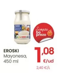 Oferta de Eroski - Mayonesa por 1,08€ en Eroski