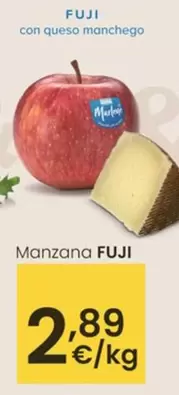 Oferta de Manzana Fuji por 2,89€ en Eroski