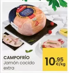 Oferta de Campofrío - Jamón Cocido Extra por 10,95€ en Eroski