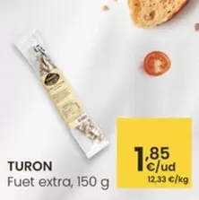 Oferta de Turon - Fuet Extra por 1,85€ en Eroski