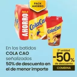 Oferta de Cola Cao - En Los Batidos  en Eroski