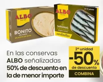 Oferta de Albo - En Las Conservas  en Eroski