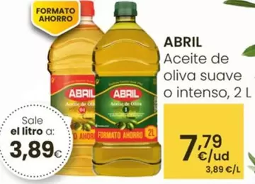 Oferta de Abril - Aceite De Oliva Suave O Intenso por 7,79€ en Eroski