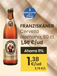 Oferta de Franziskaner - Cerveza Alemana por 1,38€ en Eroski