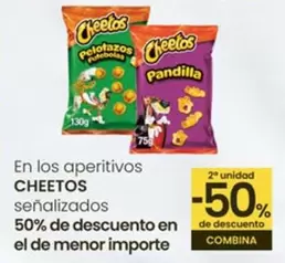 Oferta de Cheetos - En Los Aperitivos en Eroski