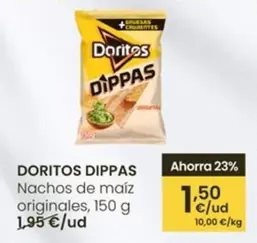 Oferta de Doritos - Nachos De Maiz Originales por 1,5€ en Eroski